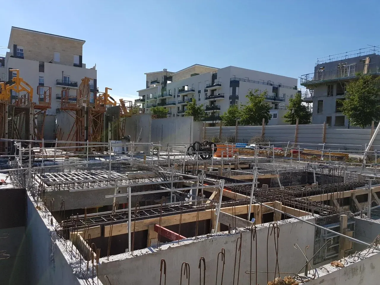 Chantier de gros œuvre ENKA